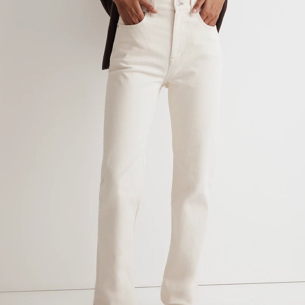 Madewell NWT The '90s Straight Jean - Vintage Canvas